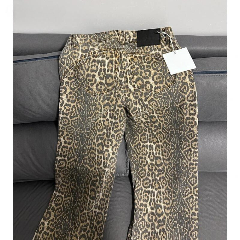 Retro Leopard High Waist