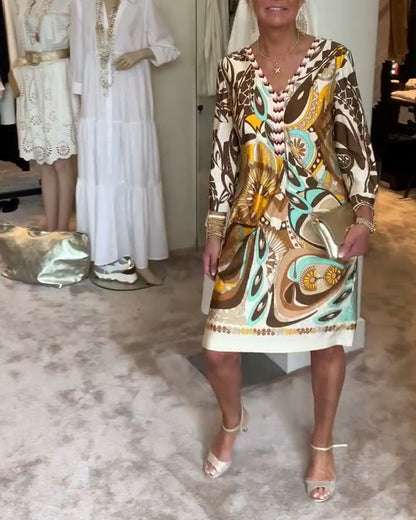 Mariane Bold Print Dress