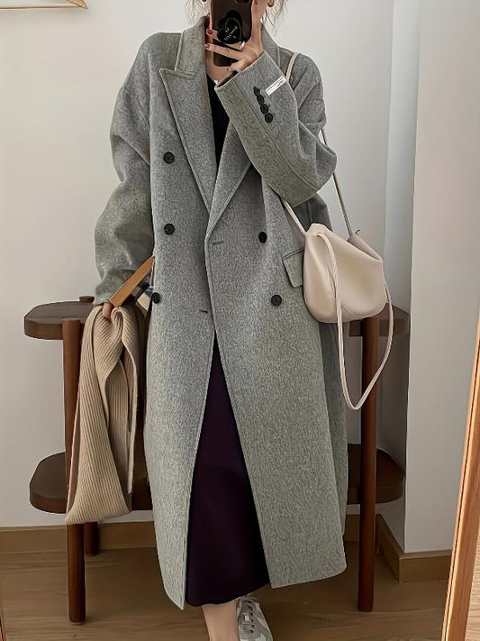 Fiona | Overcoat with notched collar