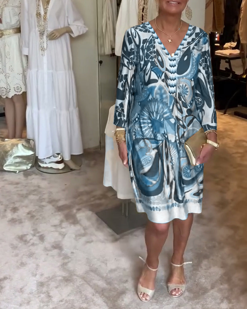 Mariane Bold Print Dress