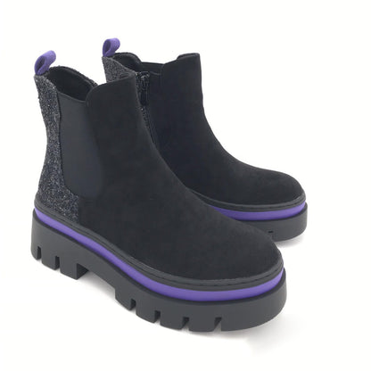 Ankle Purple Boots