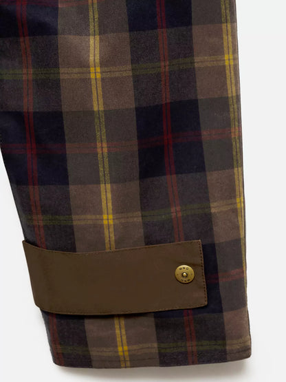 Women's Plaid Straight-Cut Jacket