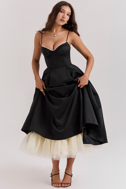 Amelia Bustier Midi Dress