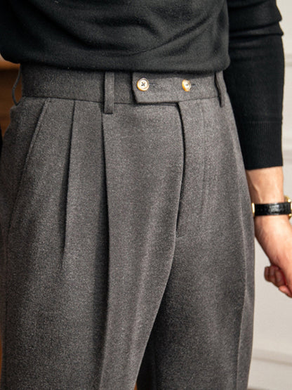 The Kensington Classic High-Waist British Trousers