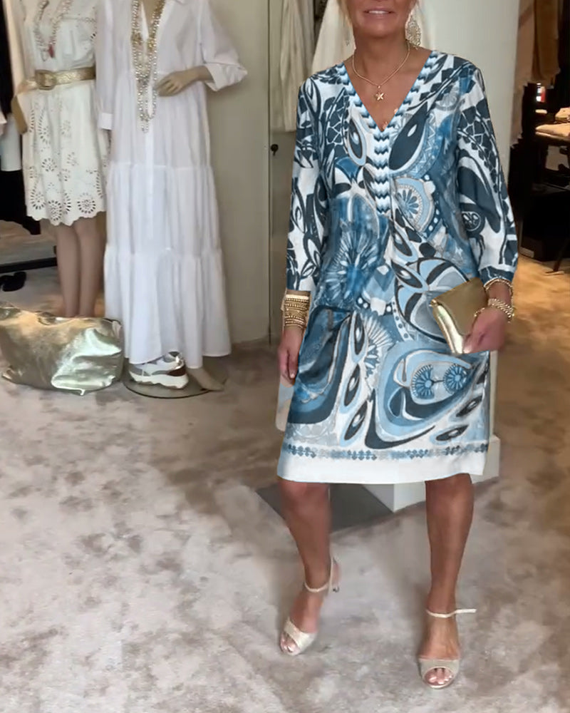 Mariane Bold Print Dress