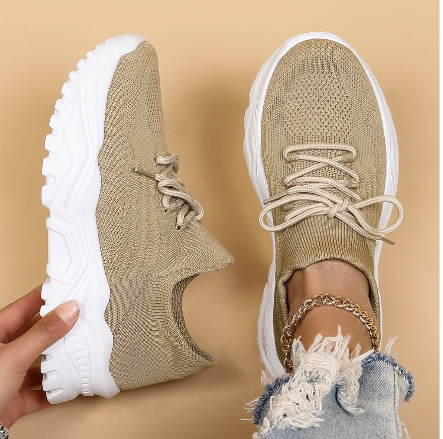 Heidi Stylish White Sneakers