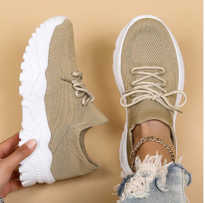 Heidi Stylish White Sneakers