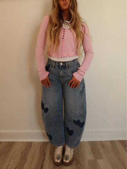 Chic Barrel Jeans for the Modern Lover