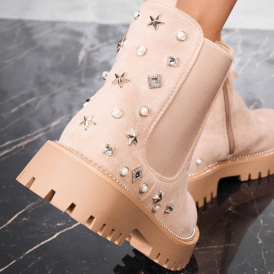 Heaven Beige Boots