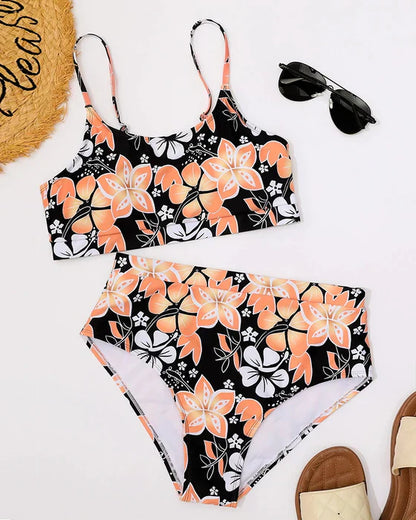 Zara | Floral Swimsuit