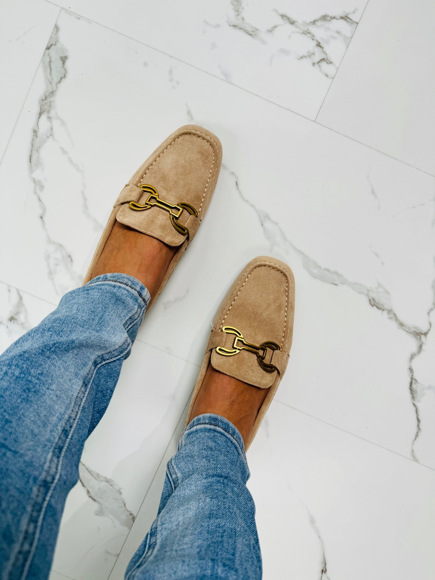 Alena Khaki Loafer