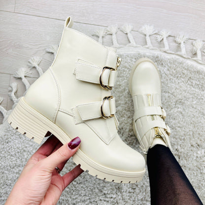 Arya Beige Boots