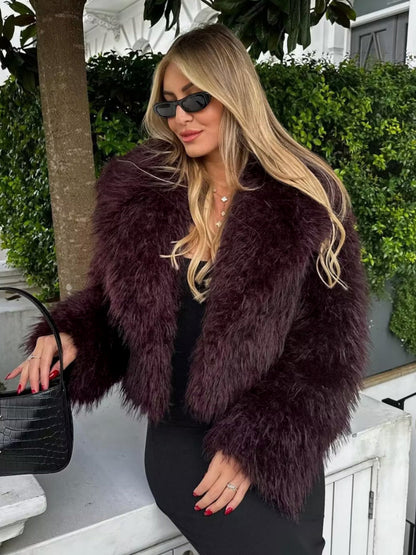 Rosa Soft Faux Fur Coat