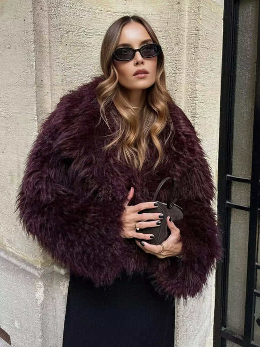 Rosa Soft Faux Fur Coat