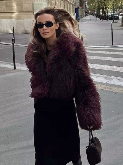 Rosa Soft Faux Fur Coat