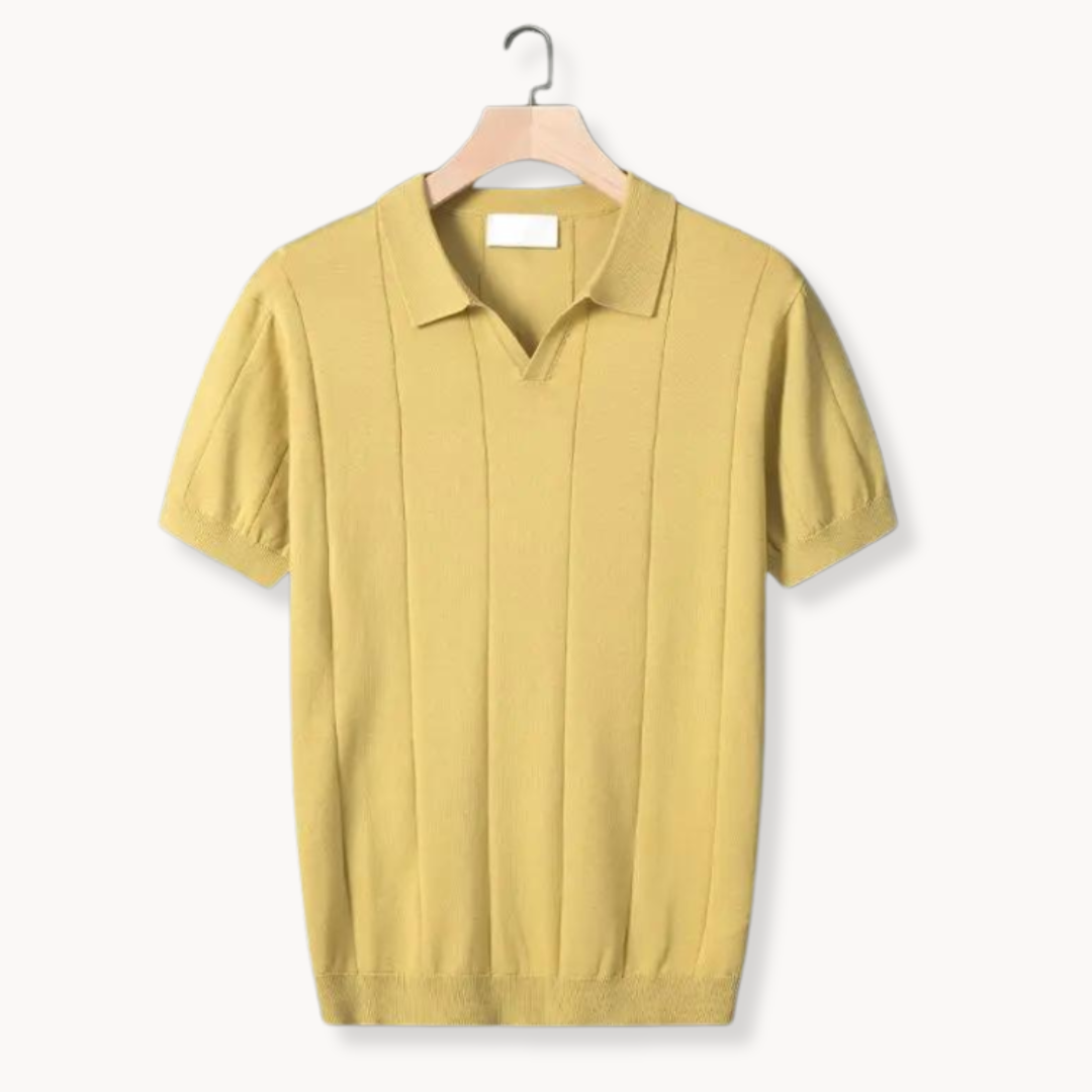 The Barlow Knitted Polo Shirt