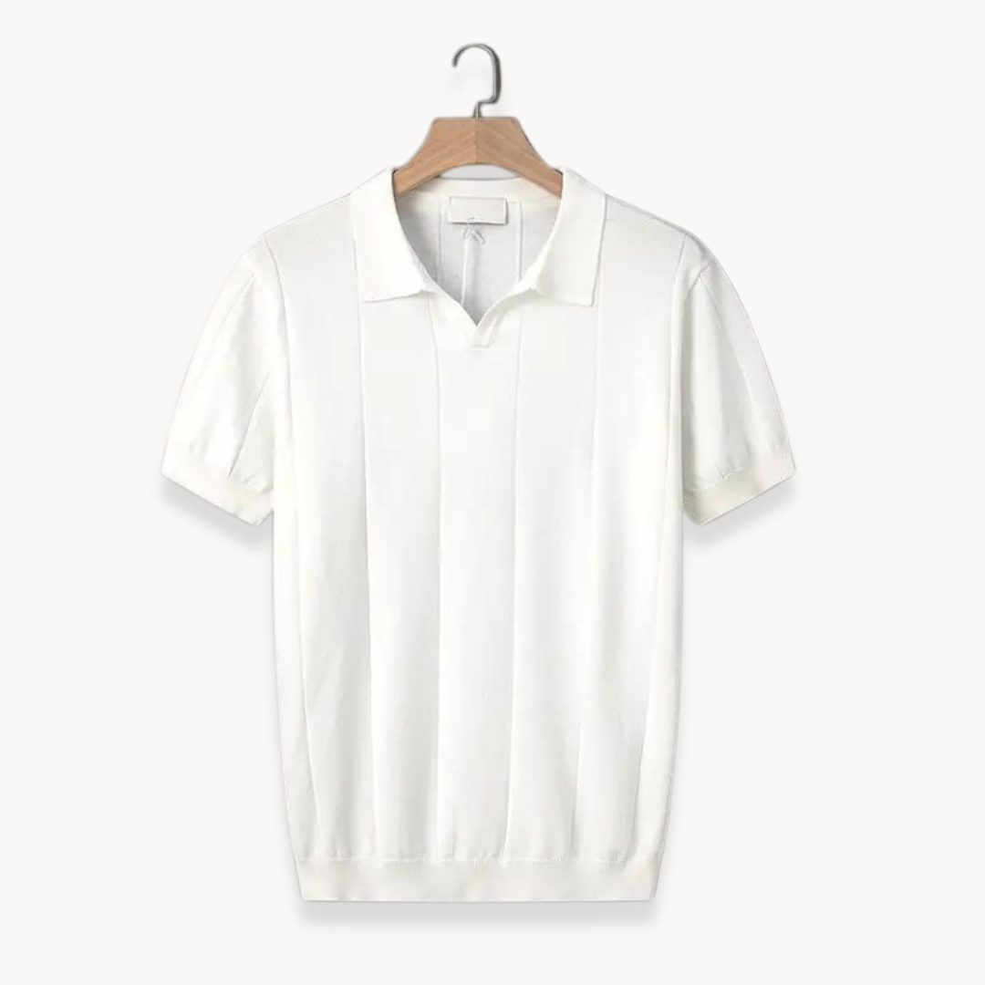 The Barlow Knitted Polo Shirt