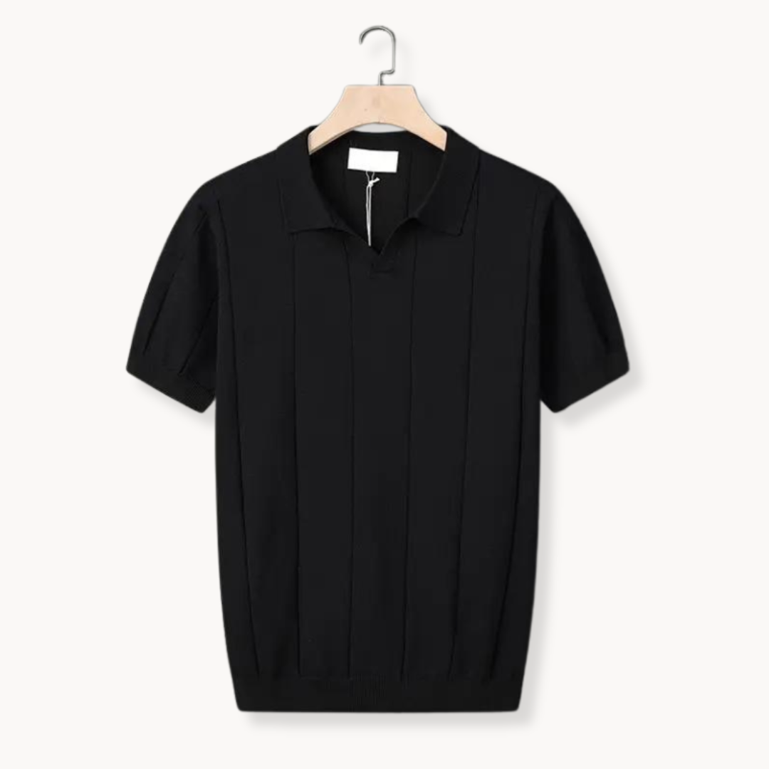 The Barlow Knitted Polo Shirt