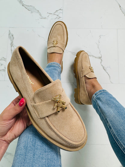 Bear Khaki Mocassin