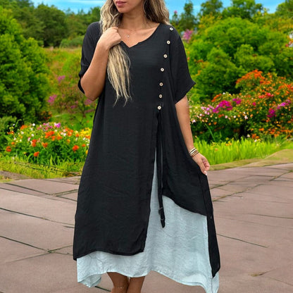 Amelia V-neck Dress