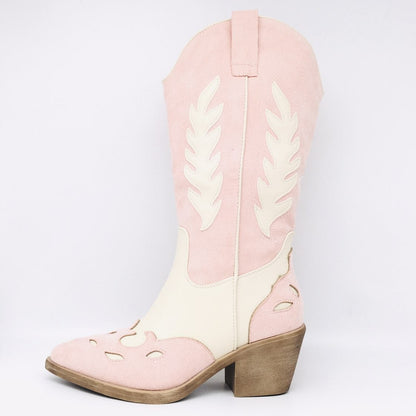 West Pink Boots