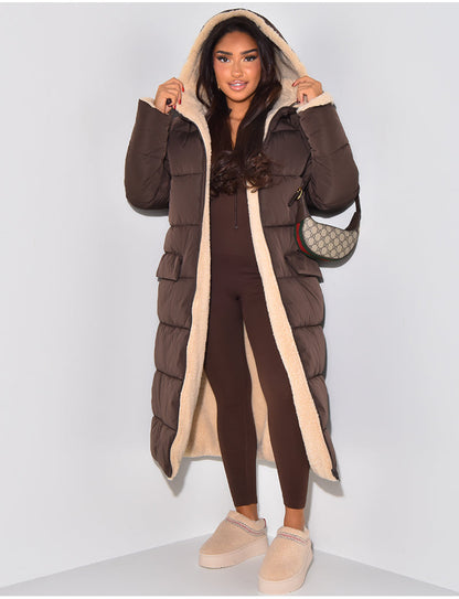 Daisy Long Puffer Coat
