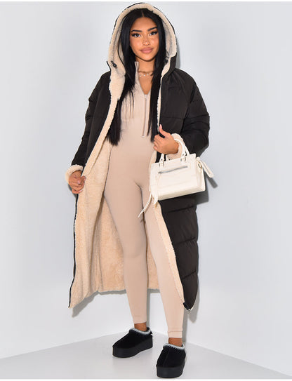 Daisy Long Puffer Coat