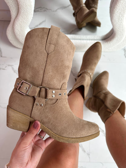 Celeste Khaki Boots