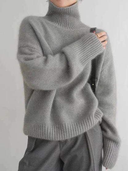 Lena™ - Cozy Knit Turtleneck Jumper