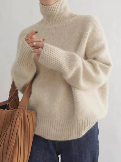 Lena™ - Cozy Knit Turtleneck Jumper