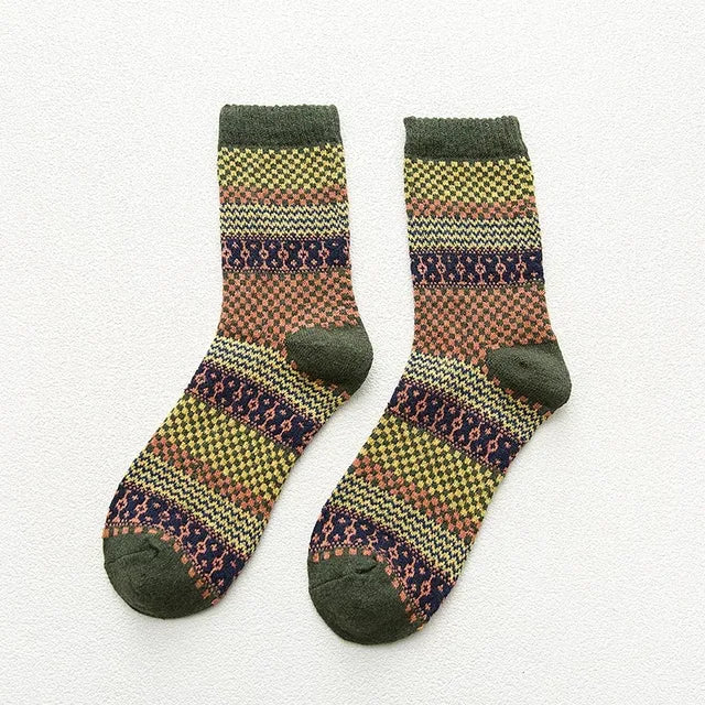 Isabella - (1 pair) Wool Blend Socks