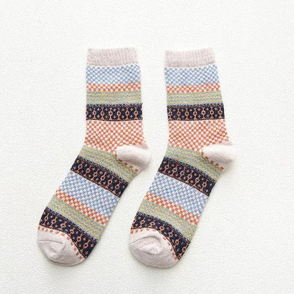 Isabella - (1 pair) Wool Blend Socks