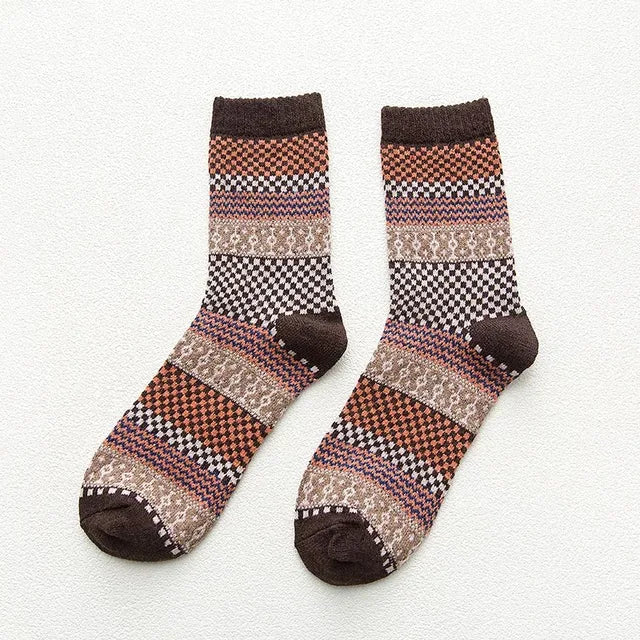 Isabella - (1 pair) Wool Blend Socks