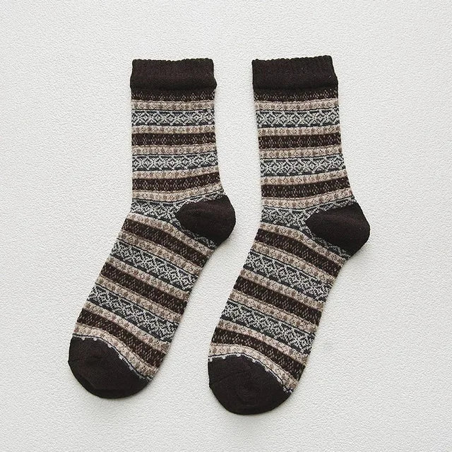 Isabella - (1 pair) Wool Blend Socks