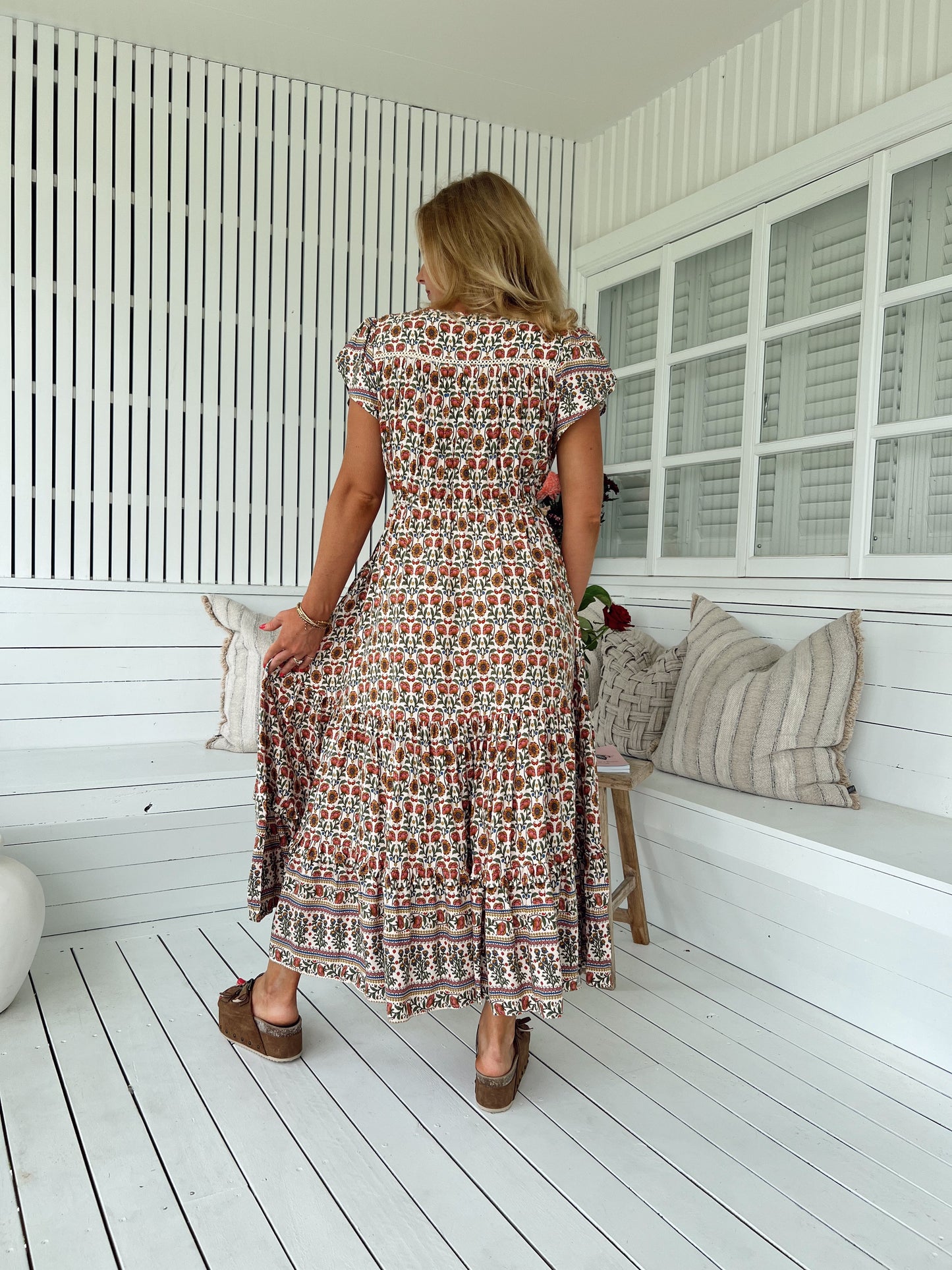 Harlowe Slate Dress