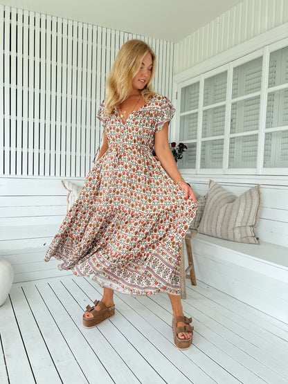 Harlowe Slate Dress
