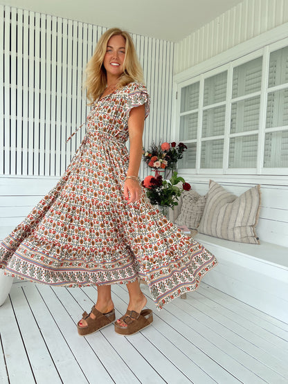 Harlowe Slate Dress