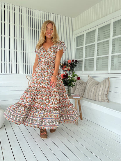 Harlowe Slate Dress