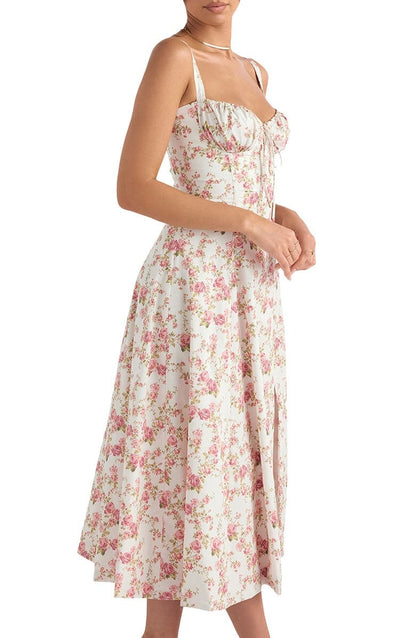 Freya Floral Midi Dress