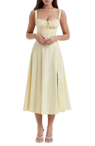Freya Floral Midi Dress