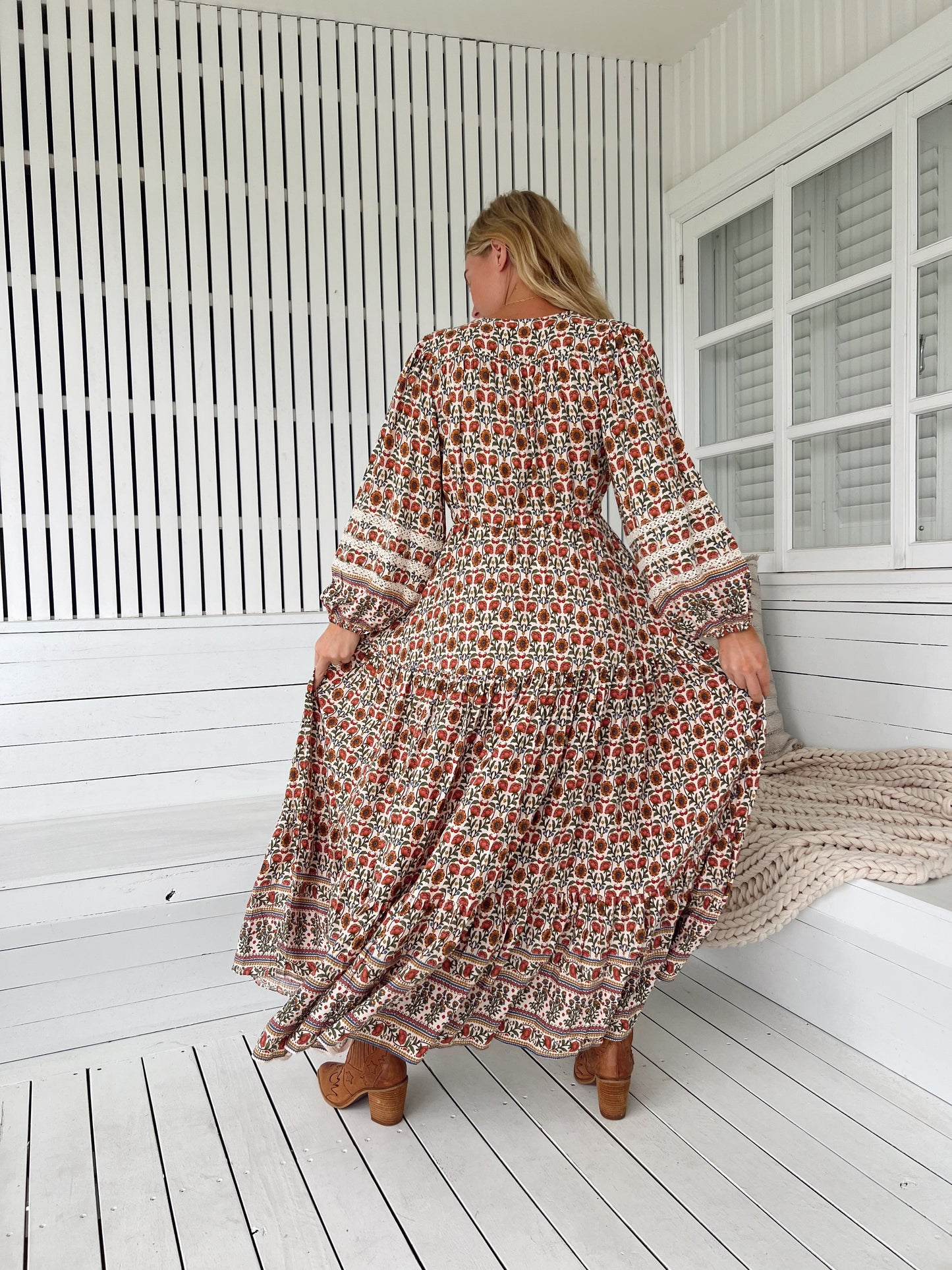 Harlowe Teresa Lace Maxi Dress