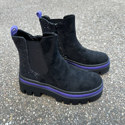 Ankle Purple Boots