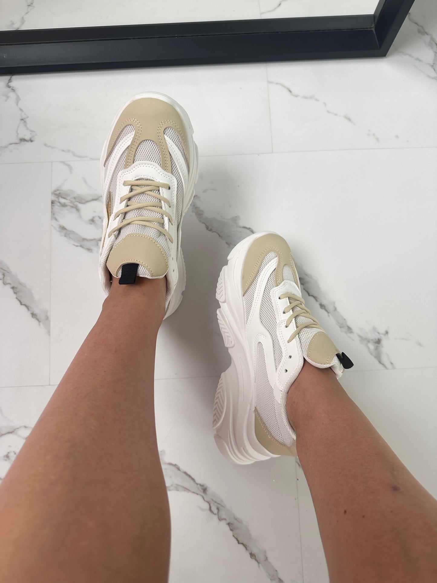 Maddy Gold Sneaker