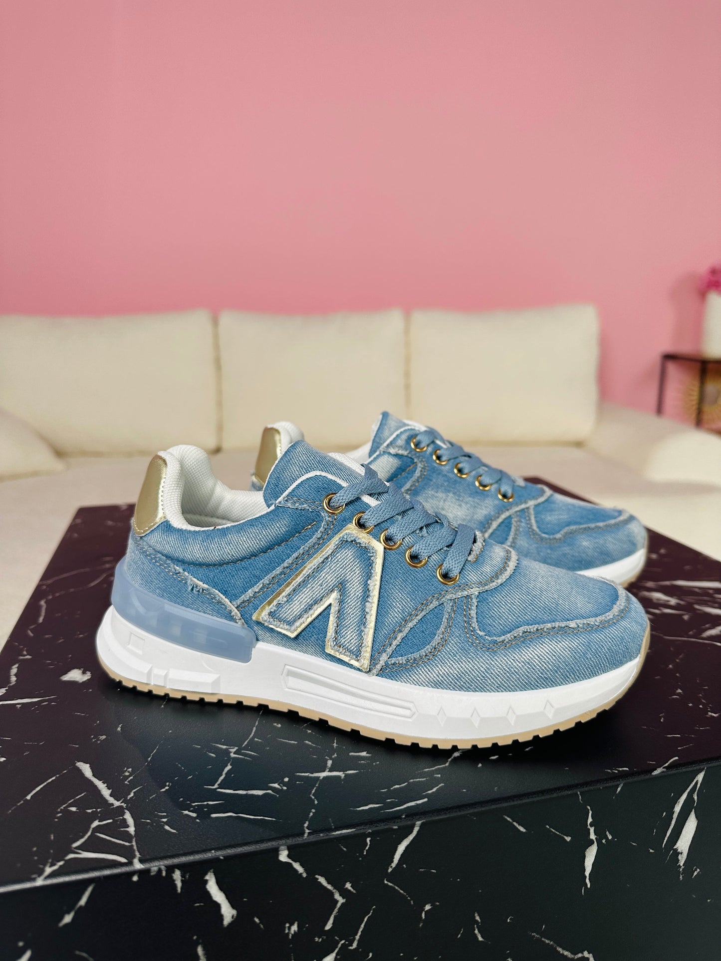 Aagje Denim Sneaker