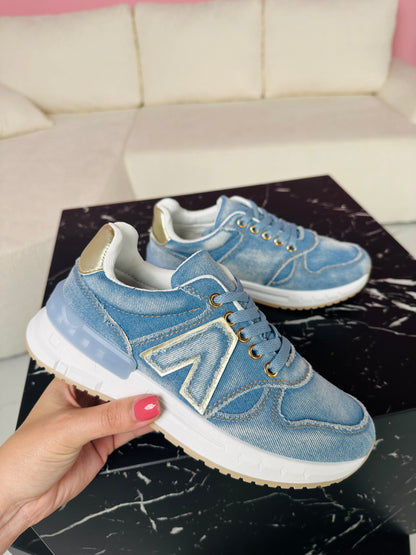 Aagje Denim Sneaker