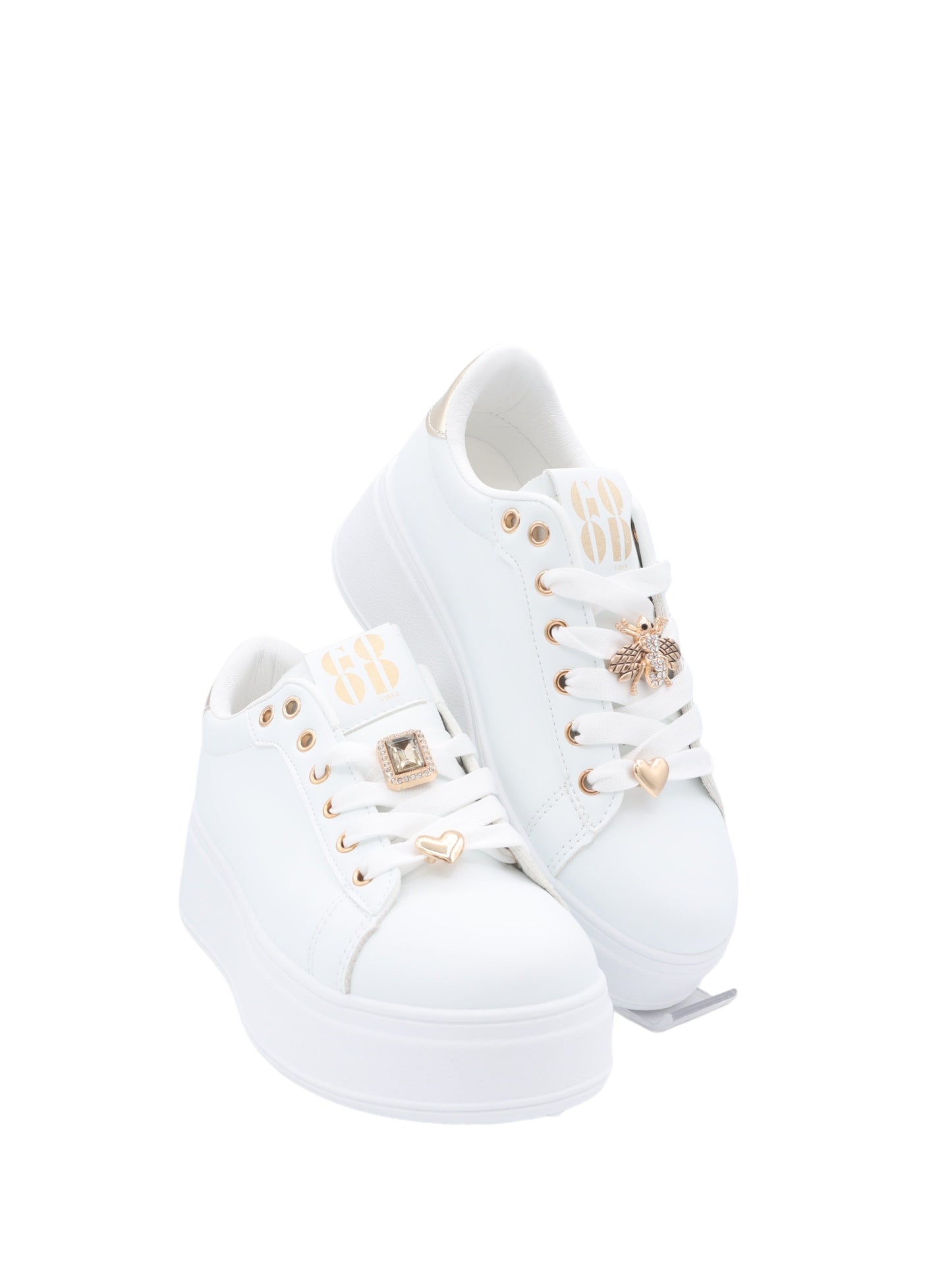 307 White/Gold Sneaker