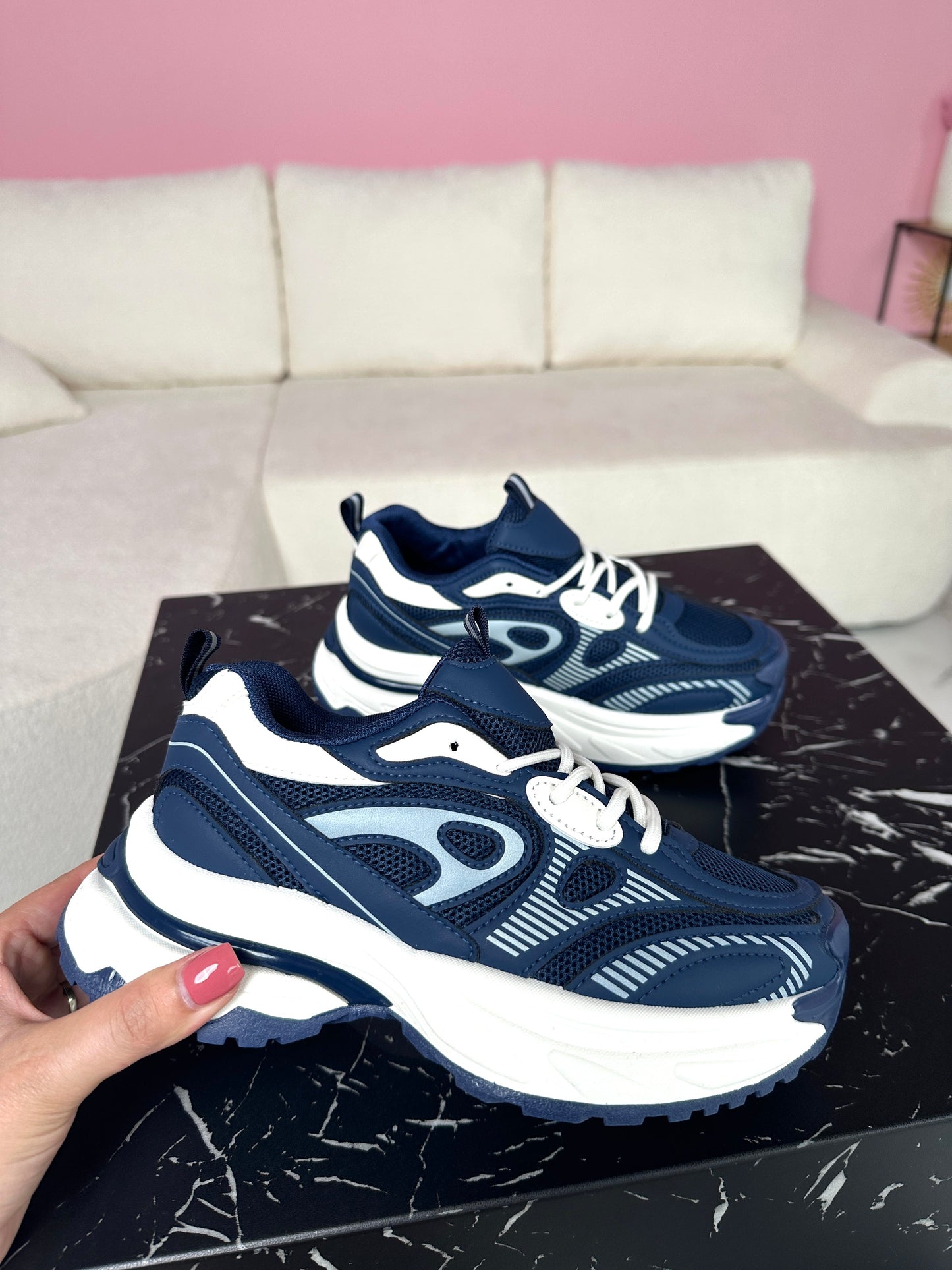 Alexia Blue Sneaker