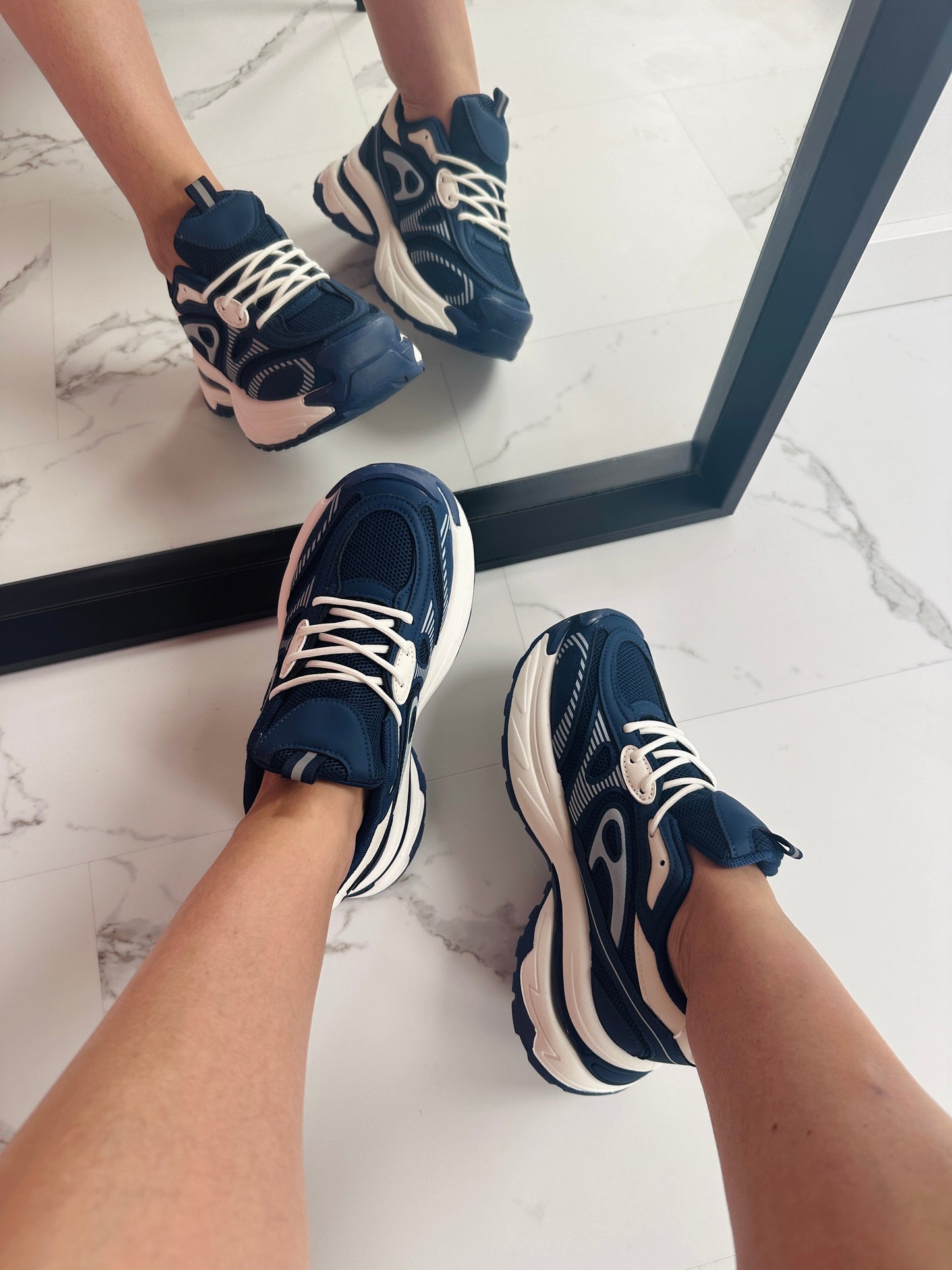 Alexia Blue Sneaker