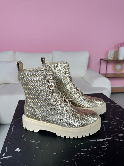 Martina Gold Boots