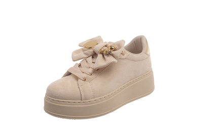 Bow Beige Sneaker